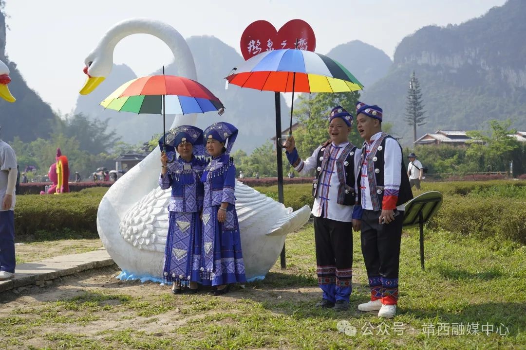 时值中越建交75周年！靖西鹅泉景区非遗展示活动如何架起两国文化交流桥梁？  第2张