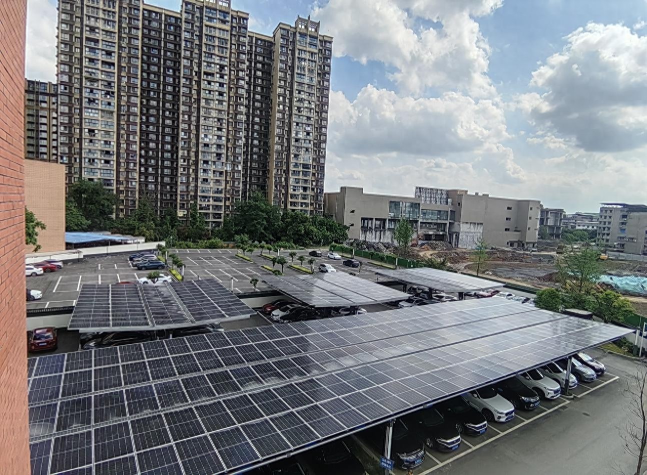 2025 年 4 月五通桥区这一光伏项目发电量破万！咋做到的？  第1张