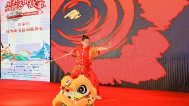 5月10日！安徽地区大学组城市展演落幕，谁在英语讲中国故事？  第3张