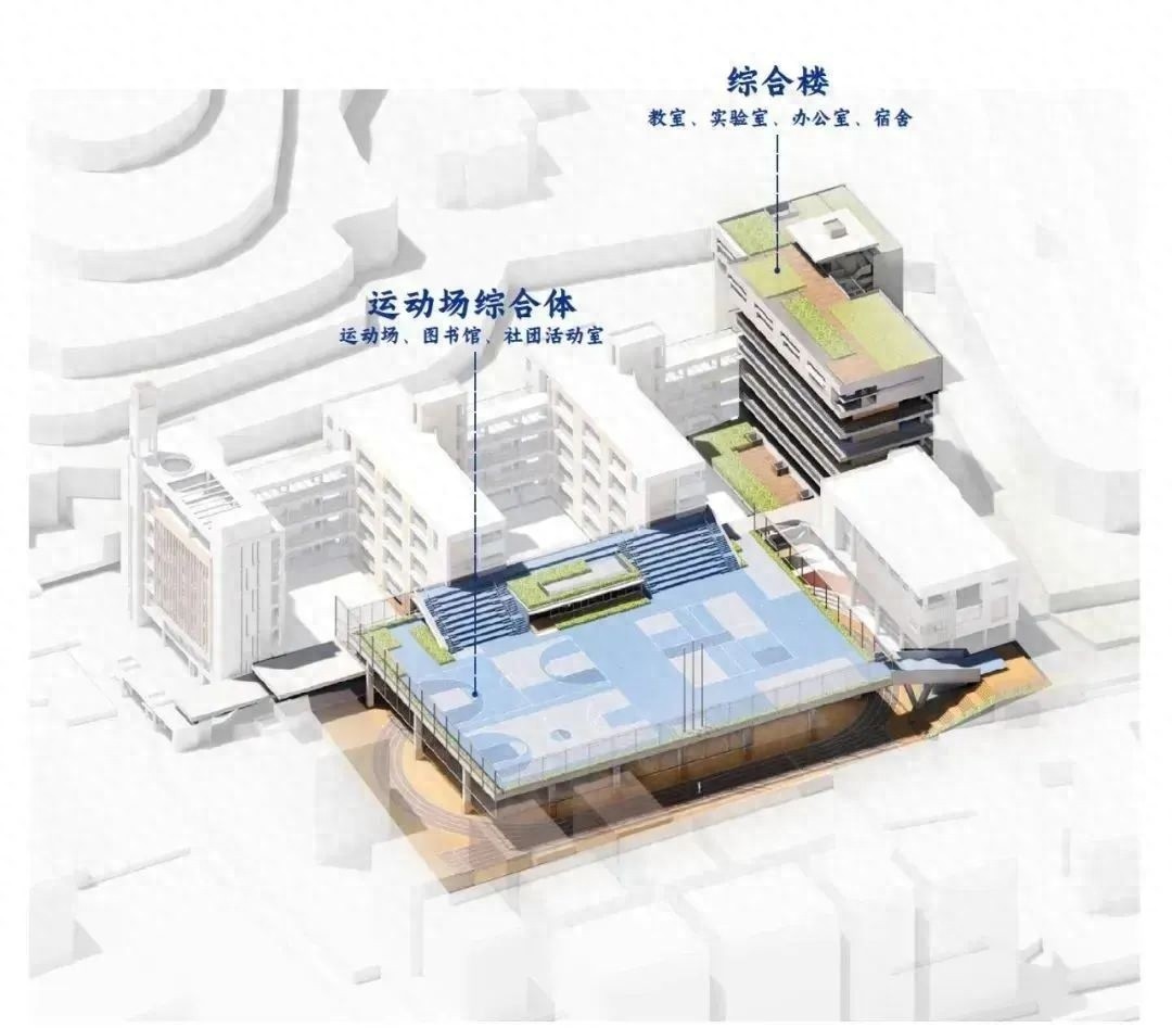 哇塞！华南师大附属龙岗乐城小学改扩建方案亮相，这是要逆天？