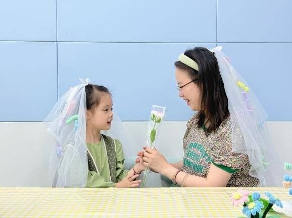 母亲节杭州钱塘亲子头纱制作活动，温情满满！你参与了吗？  第2张
