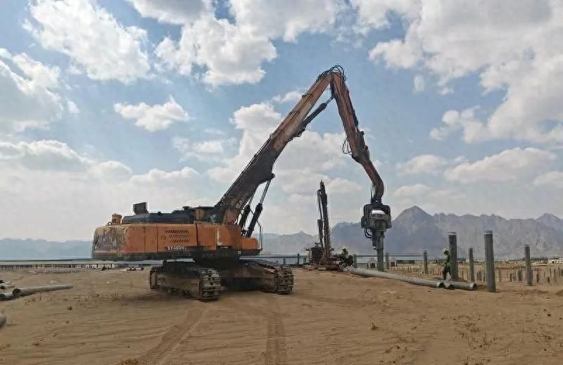 5月9日巴彦淖尔市光伏项目建设现场究竟啥样？快来一探究竟