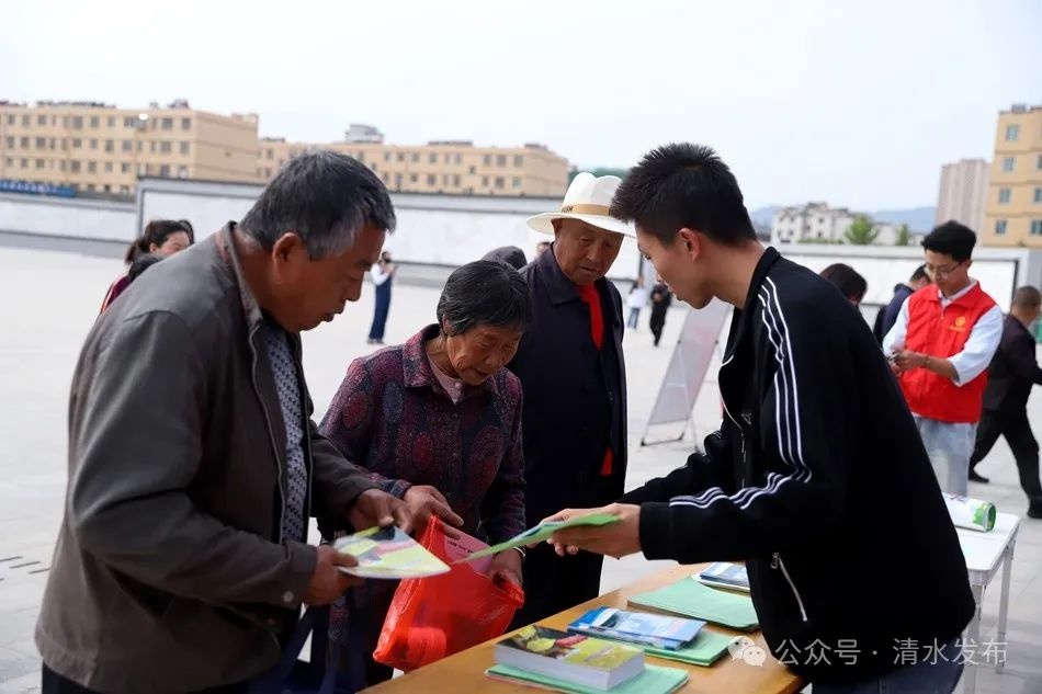 5·12 清水县轩辕广场宣传活动！防灾减灾知识你掌握了吗？  第5张