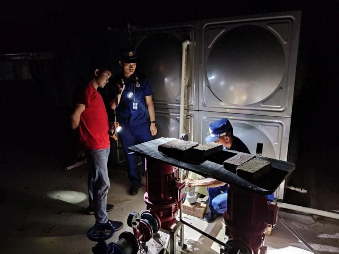 博白消防集中夜查行动！这些消防安全隐患你知道吗？