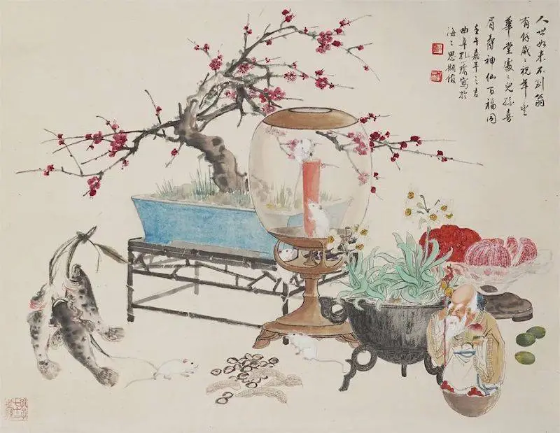 花若有信，玉英芳华！上海鲁迅纪念馆特展带你穿越古代文人的浪漫世界  第7张