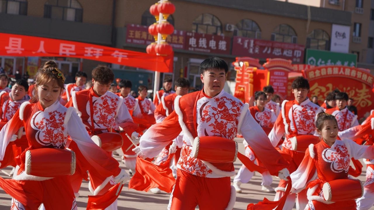 清水河县元宵汇演震撼上演，龙狮欢腾、锣鼓喧天，你错过了吗？  第3张