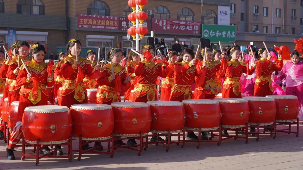 清水河县元宵汇演震撼上演，龙狮欢腾、锣鼓喧天，你错过了吗？  第4张