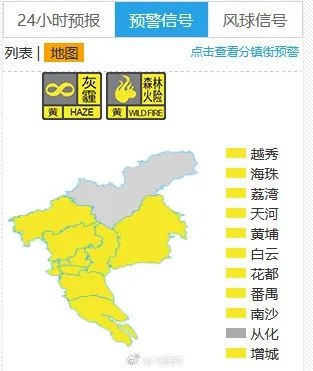 广州空气质量罕见爆表！时隔4年再发灰霾预警，你的口罩准备好了吗？