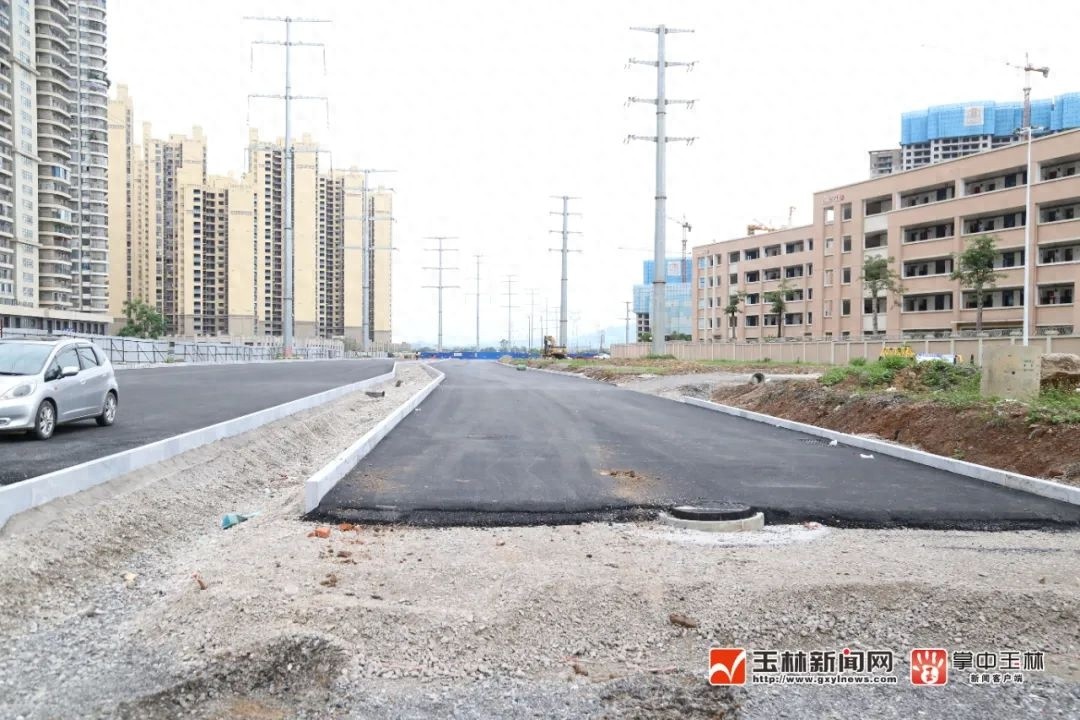 玉林高新区文体北路南段项目建设提速！最后一处卡脖问题解决？