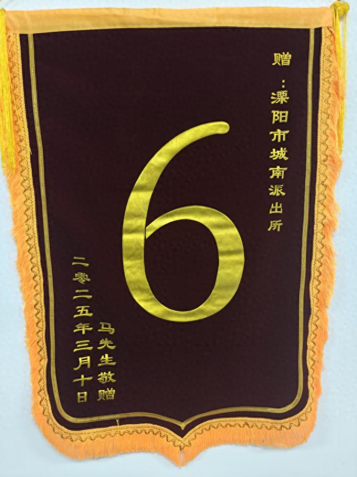 溧阳公安获众多锦旗！数字6锦旗背后藏着怎样的温暖故事？