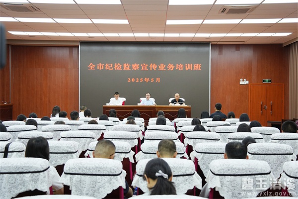 5月13日全市纪检监察宣传业务培训班，100余人参加为哪般？  第2张