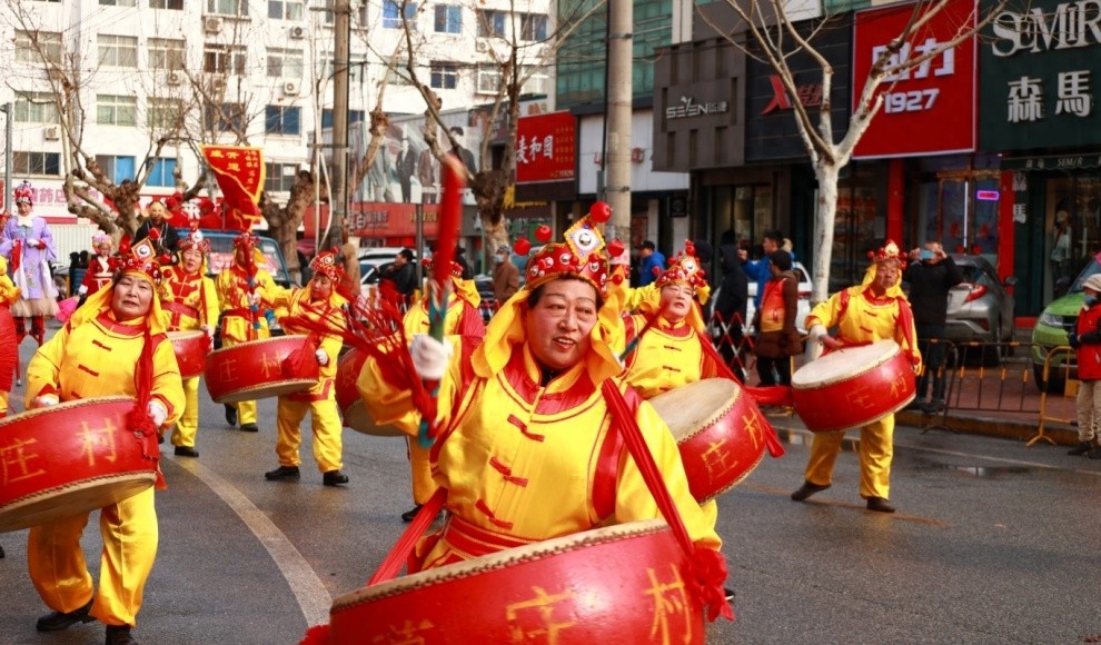 福山区秧歌进城，2000名艺人共演文化盛宴，你错过了吗？