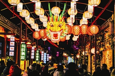 错过再等一年！第28届杨柳青灯展最后一天，你还不来感受非遗的魅力吗？  第1张