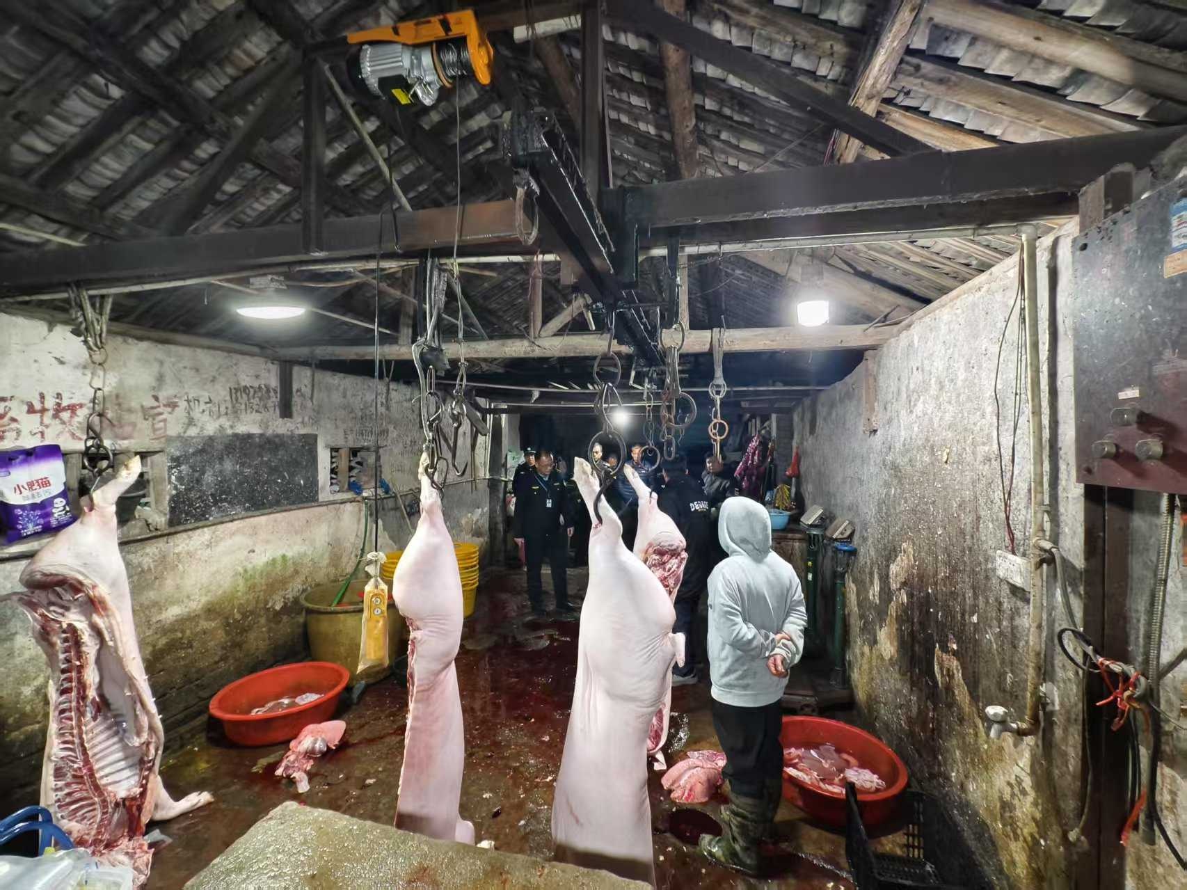 你敢吃吗？八步区突击查处私屠滥宰，207.5公斤问题猪肉被查获  第2张