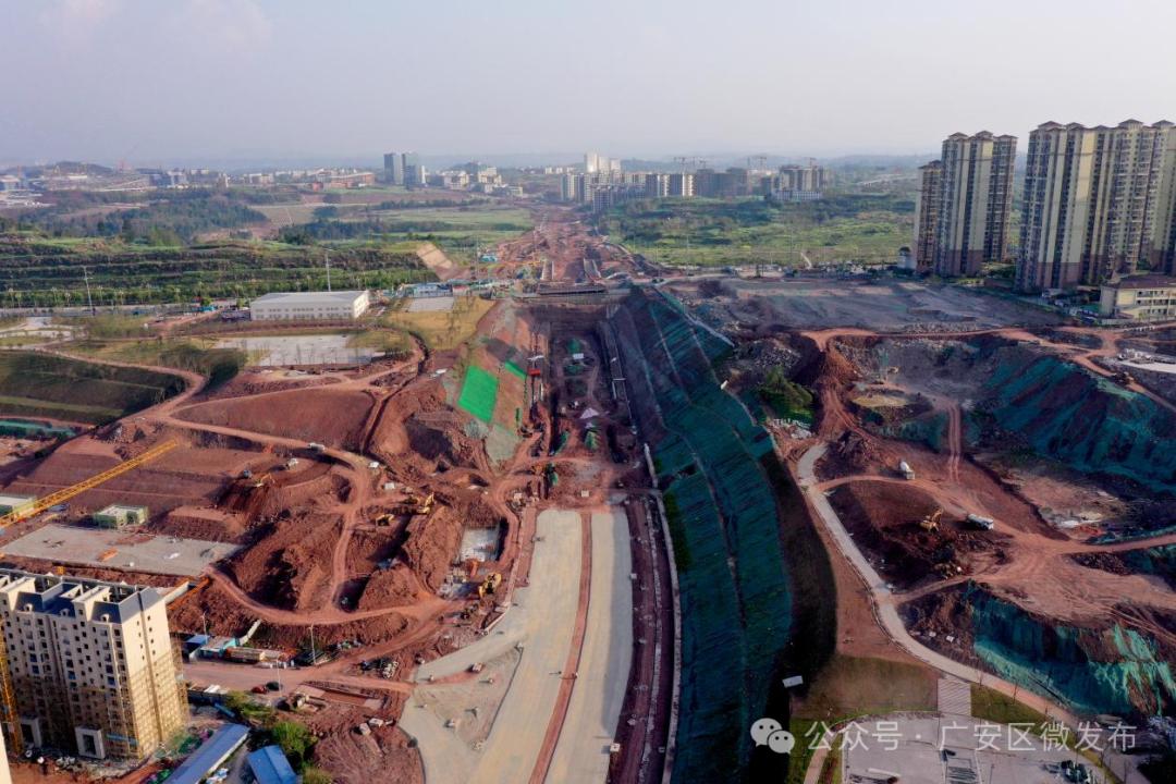 賨城大道建设火力全开！跨线桥通车、路段完工时间确定，你期待吗？  第3张