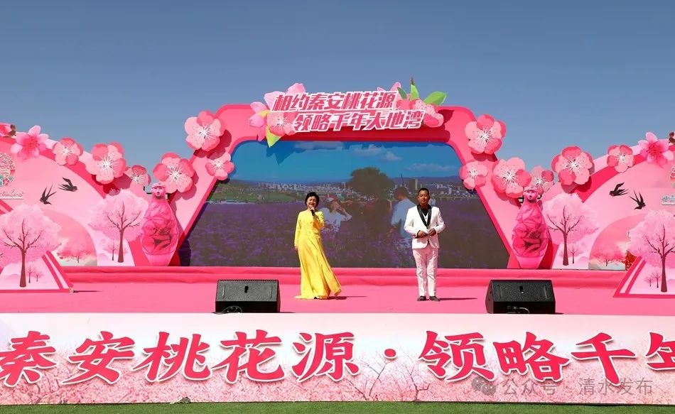 4月13日清水县专场演出亮相秦安桃花会，古风盛宴怎不令人心醉神迷  第4张