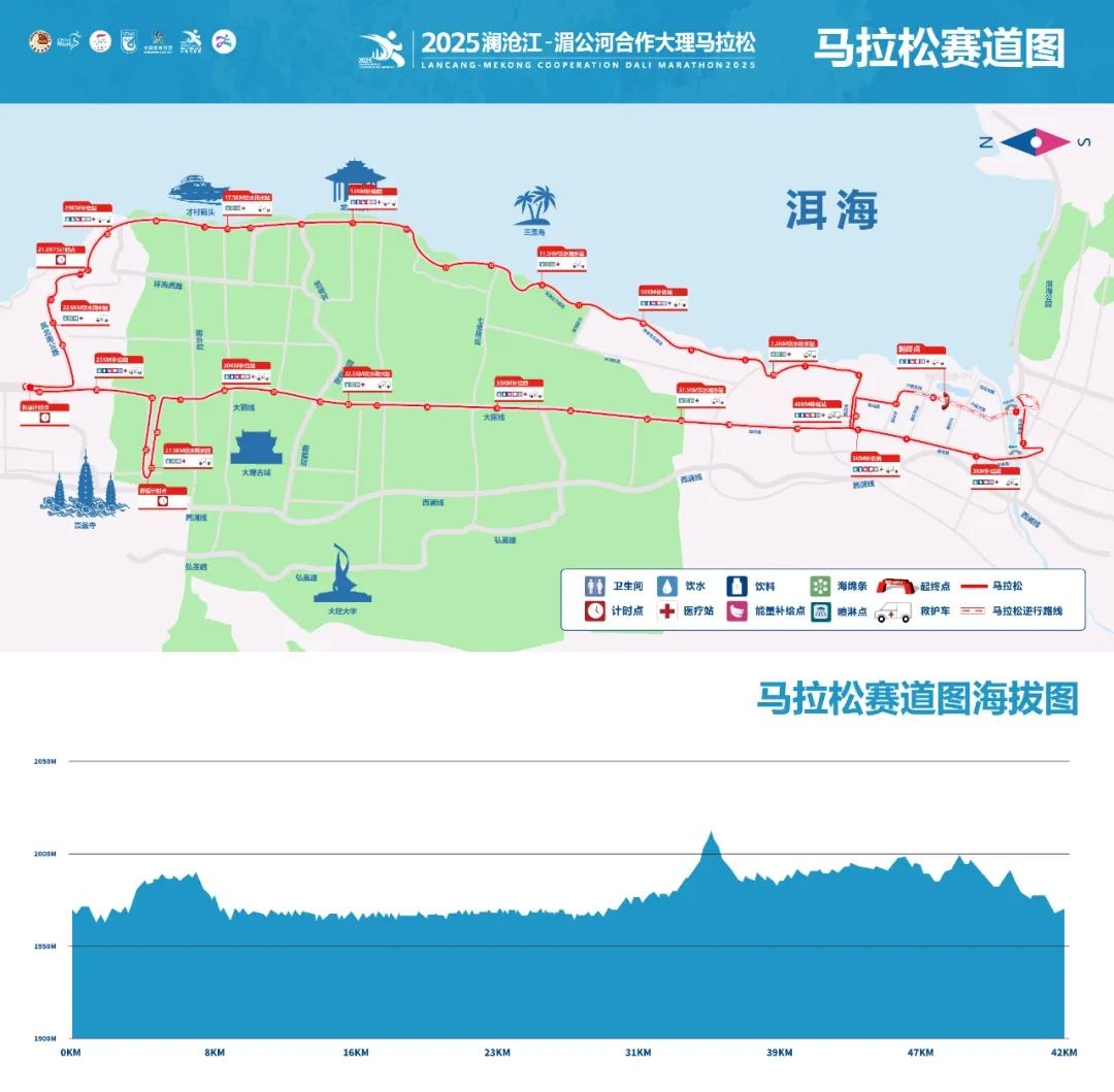 2025 澜沧江-湄公河合作大理马拉松赛交通管制详情？必看  第2张