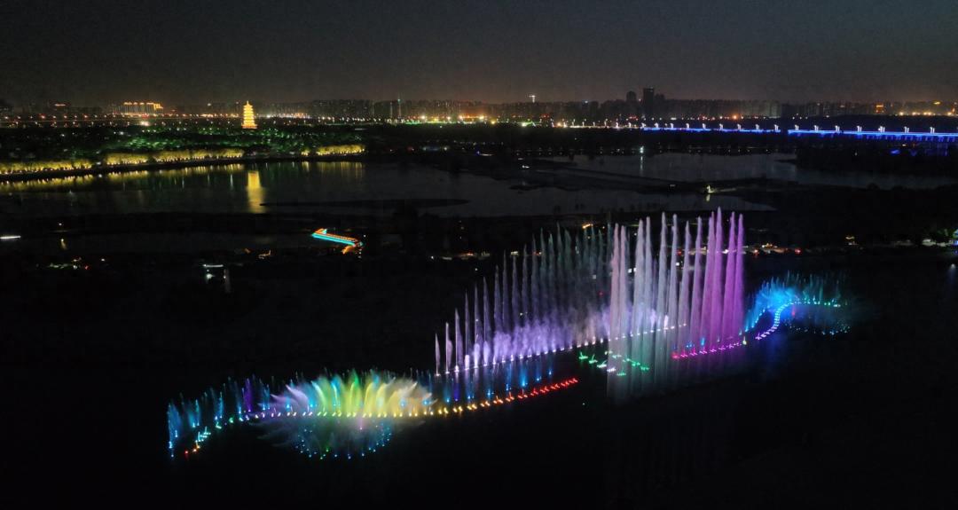 5 月 16 日晚！2025 年滹沱河生态区光影水秀首秀开启？不容错过