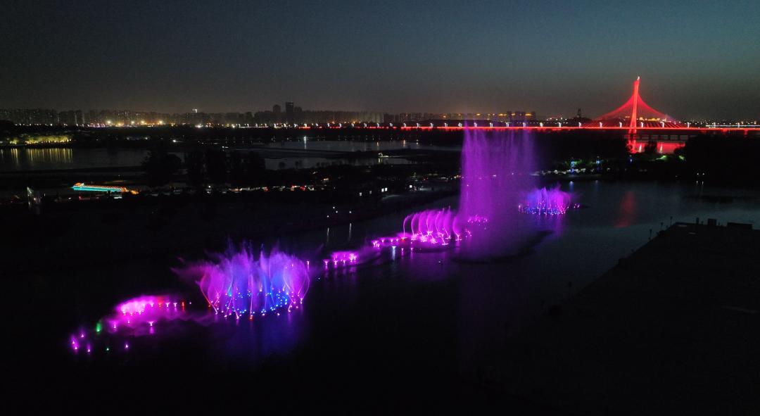 5 月 16 日晚！2025 年滹沱河生态区光影水秀首秀开启？不容错过  第3张