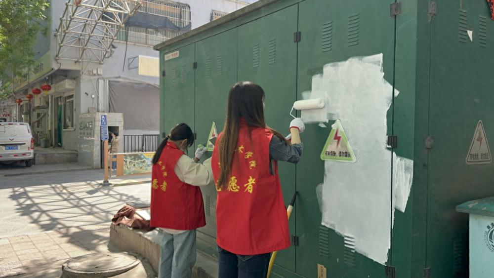 5月11日太原理工大学大学生志愿者与执法队干啥去了？