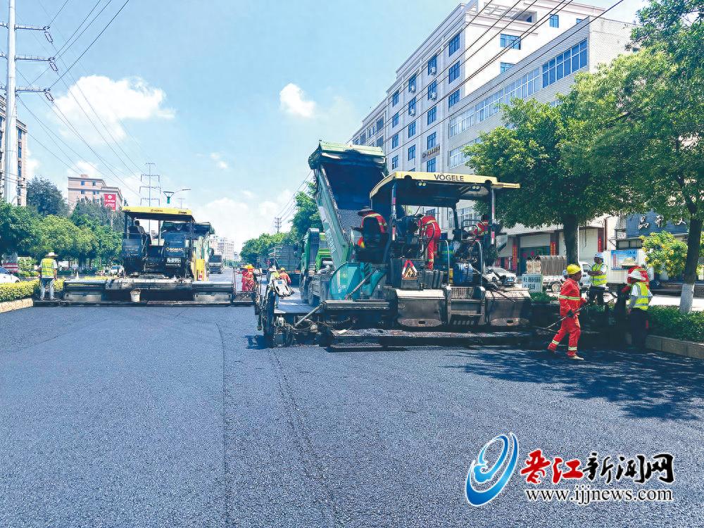 国道 228 线晋江东石镇段改造加速！8 月竣工倒计时？