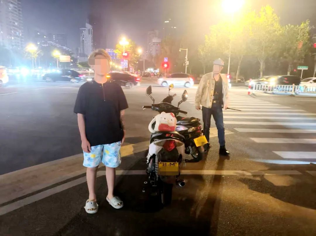 柳州交警查获集多项违法于一身的飙车炸街案例！咋回事？  第3张