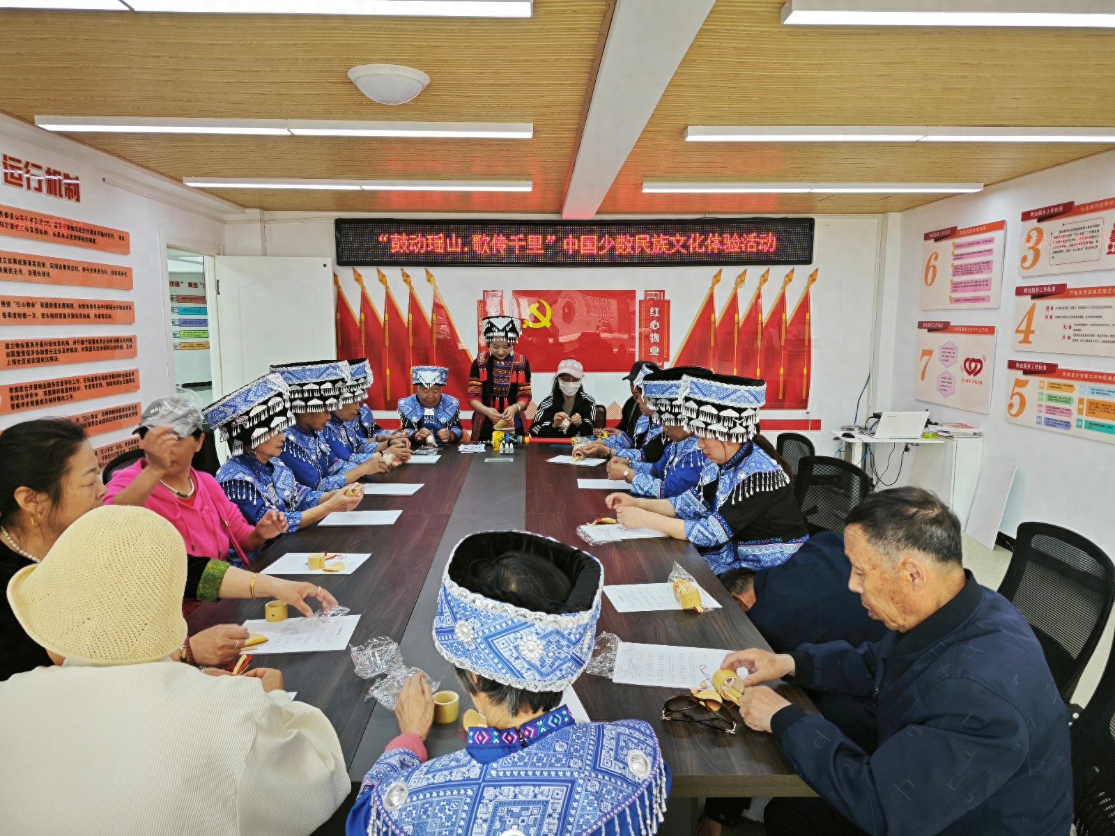 5月13日新隆街道新月路社区举办的少数民族文化体验活动有多精彩？