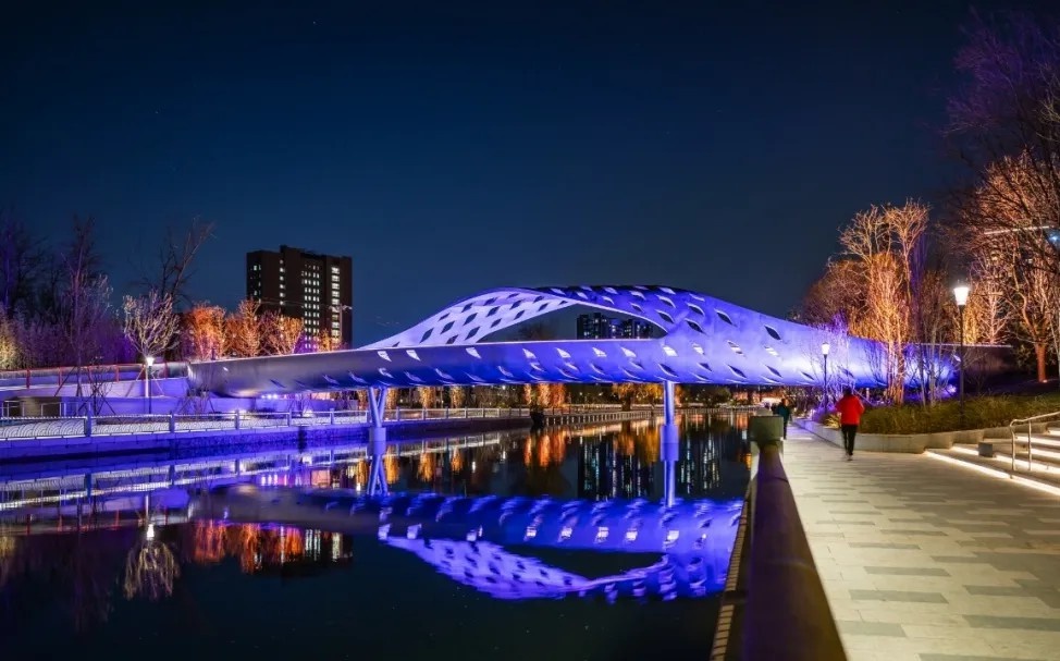 5月12日北京朝阳节水宣传周启动！坝河夜景究竟多美？  第5张