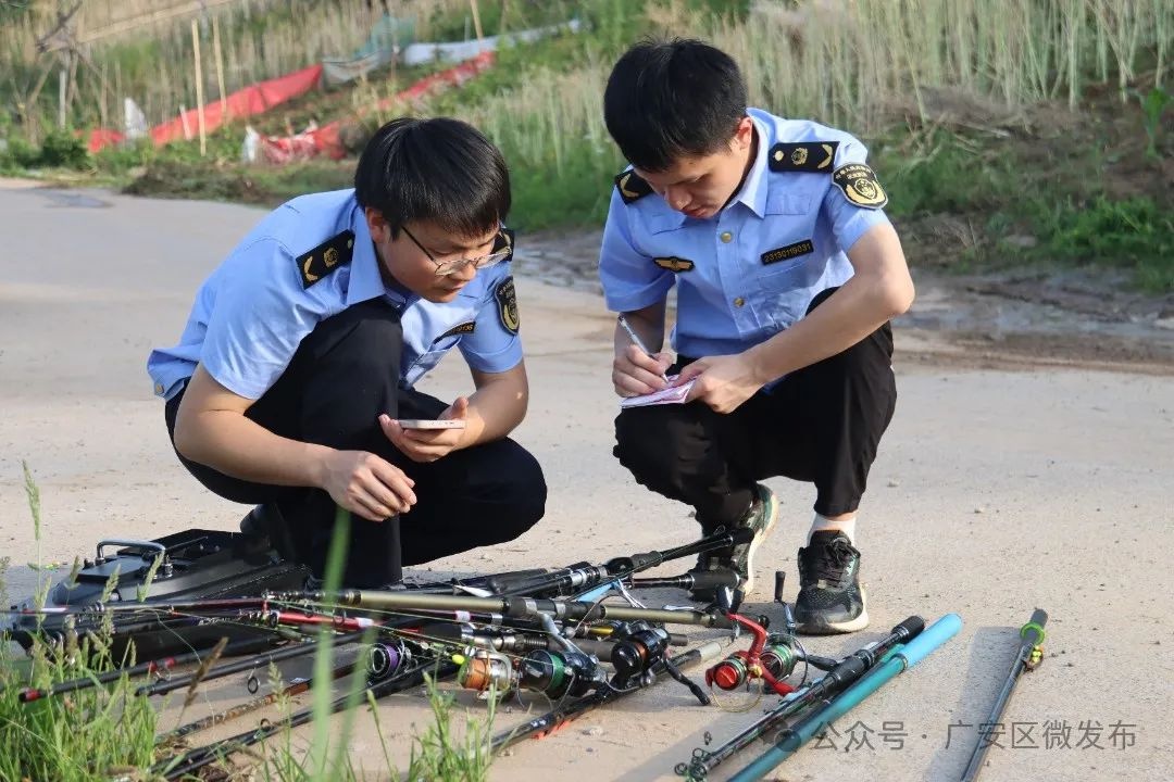 5月8日清晨！渠江巡查现地笼，钓鱼者屡驱复返咋整？  第5张