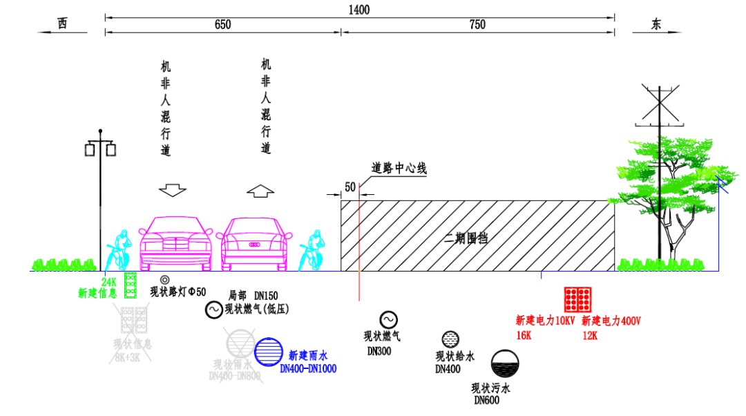 2025年莫邪路要大改造？2.2千米路段施工详情快来看  第3张