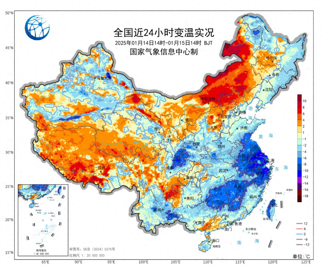 冷空气匆匆离去，全国气温飙升！你的城市会热到多少度？  第1张
