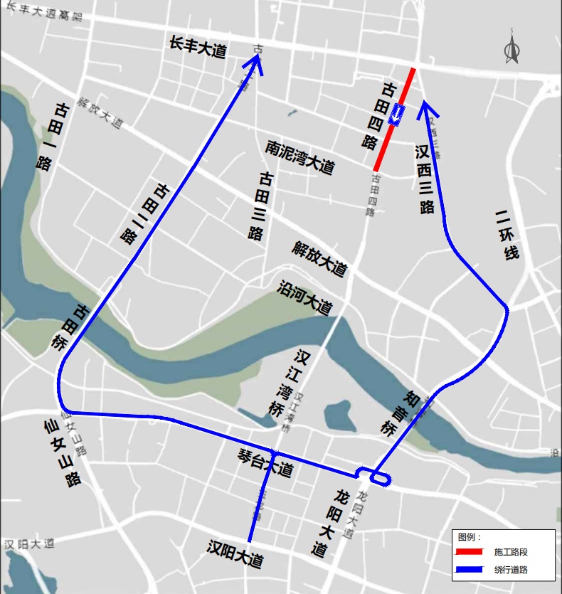 武汉硚口区大改造！4条路段变单行，你知道怎么绕行吗？  第4张