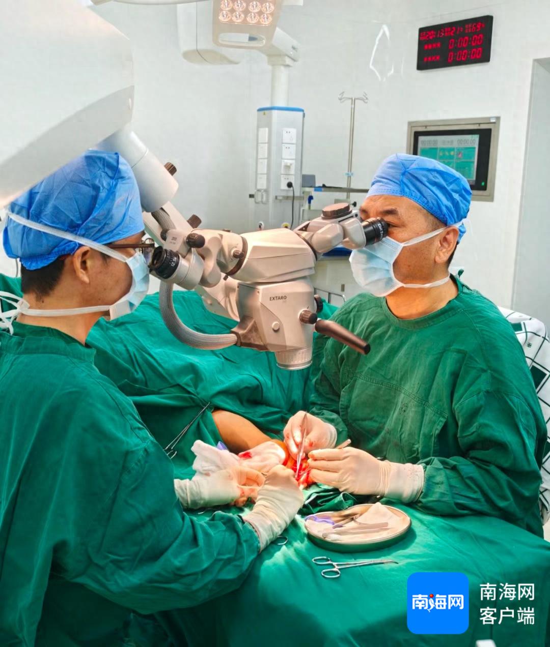 4小时生死时速！陵水中医院如何用‘绣花功夫’保住建筑工人断指？