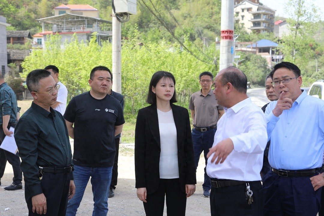 4月14日县委副书记、县长王慧敏实地调研城龙高速连接线，有何新举措？