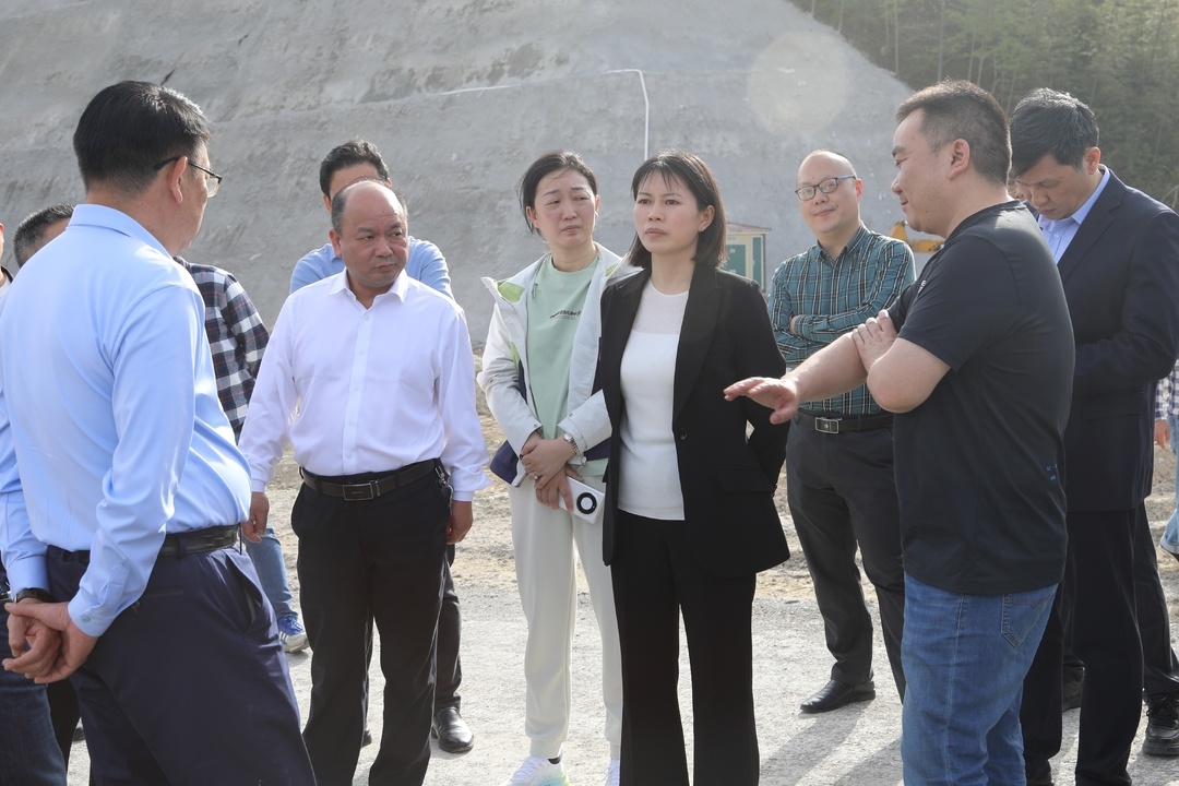 4月14日县委副书记、县长王慧敏实地调研城龙高速连接线，有何新举措？  第2张