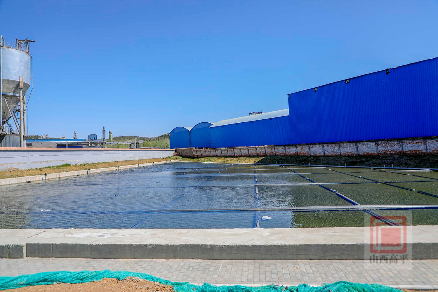 历时一年多！我市重点民生工程丹河下庄段二标段水质净化提升工程试运行，美景可期？  第2张