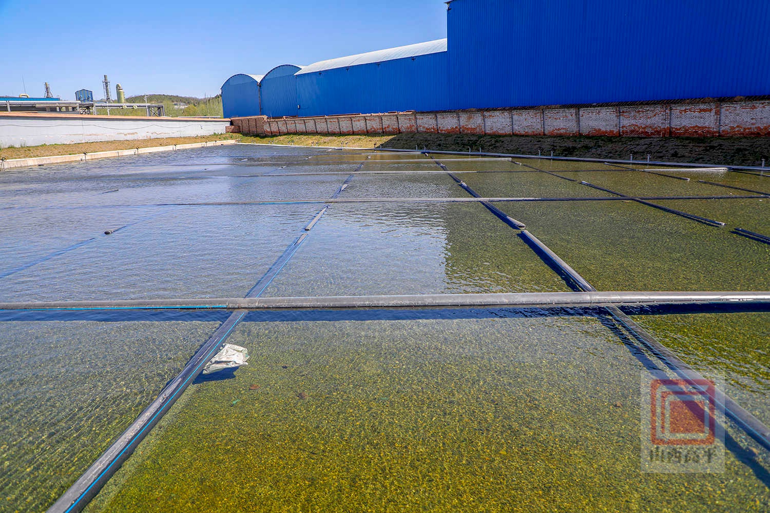 历时一年多！我市重点民生工程丹河下庄段二标段水质净化提升工程试运行，美景可期？  第3张