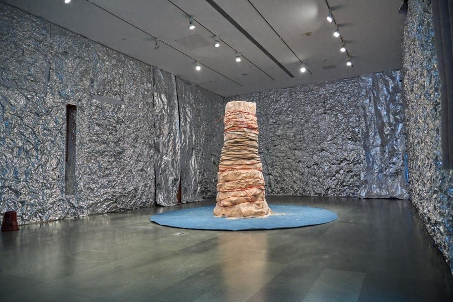 惊爆！上海先锋艺术展，锡纸与陶土打破认知，传统与当代如何对话？