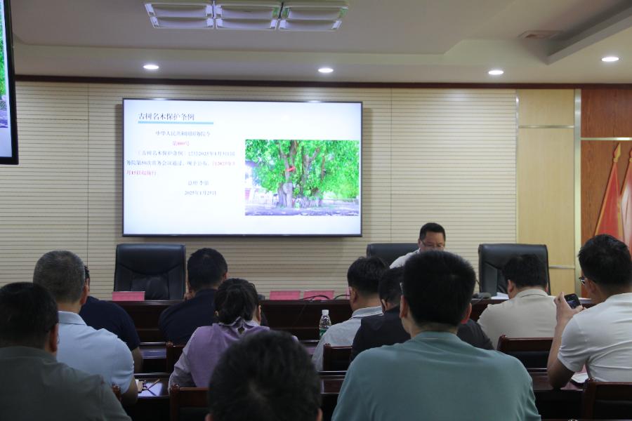 台山林业局这场培训太给力！60余名基层工作者齐聚，共探乡村绿化新路径  第3张