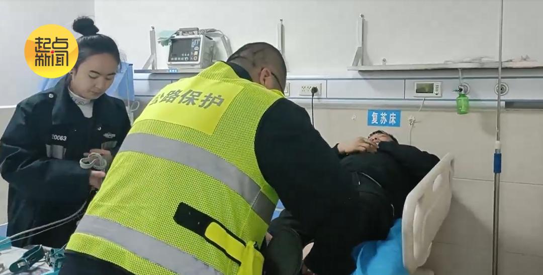 河北司机突发急病，陕西高速暖心救援！20公里生死时速背后藏着怎样的感动？  第2张