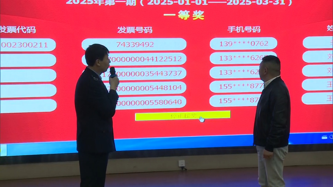2025年第一季度沈阳发票摇奖40人分50万！你错过了这场奖金盛宴吗？  第2张