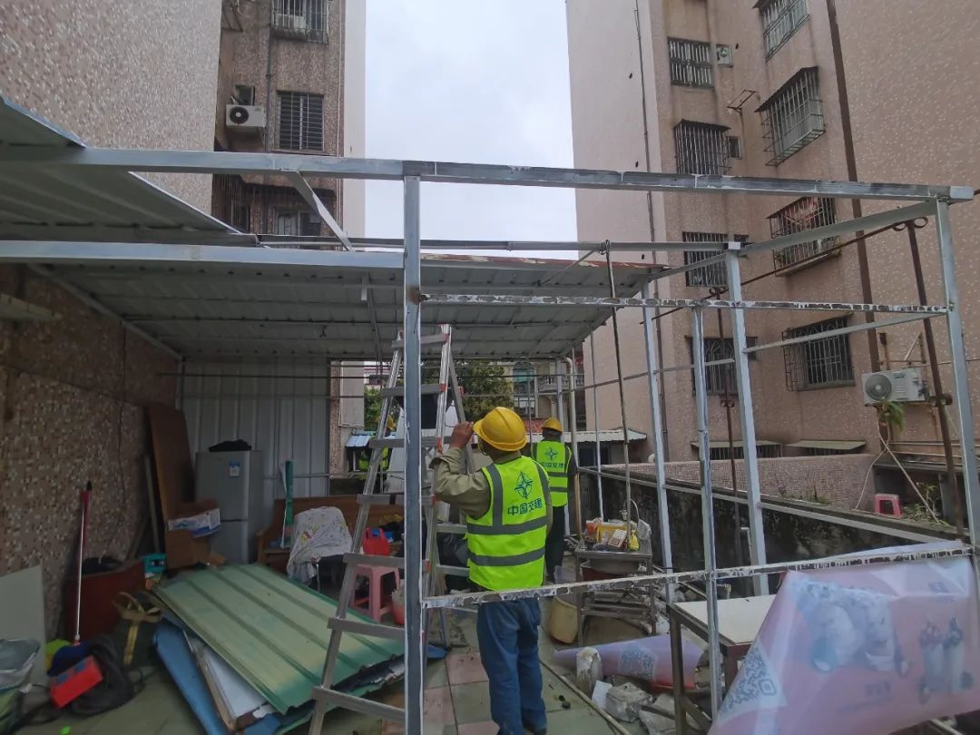 天啊！石岐街道拆除违建锌铁棚，执法如何让户主从抗拒转为主动配合？  第4张