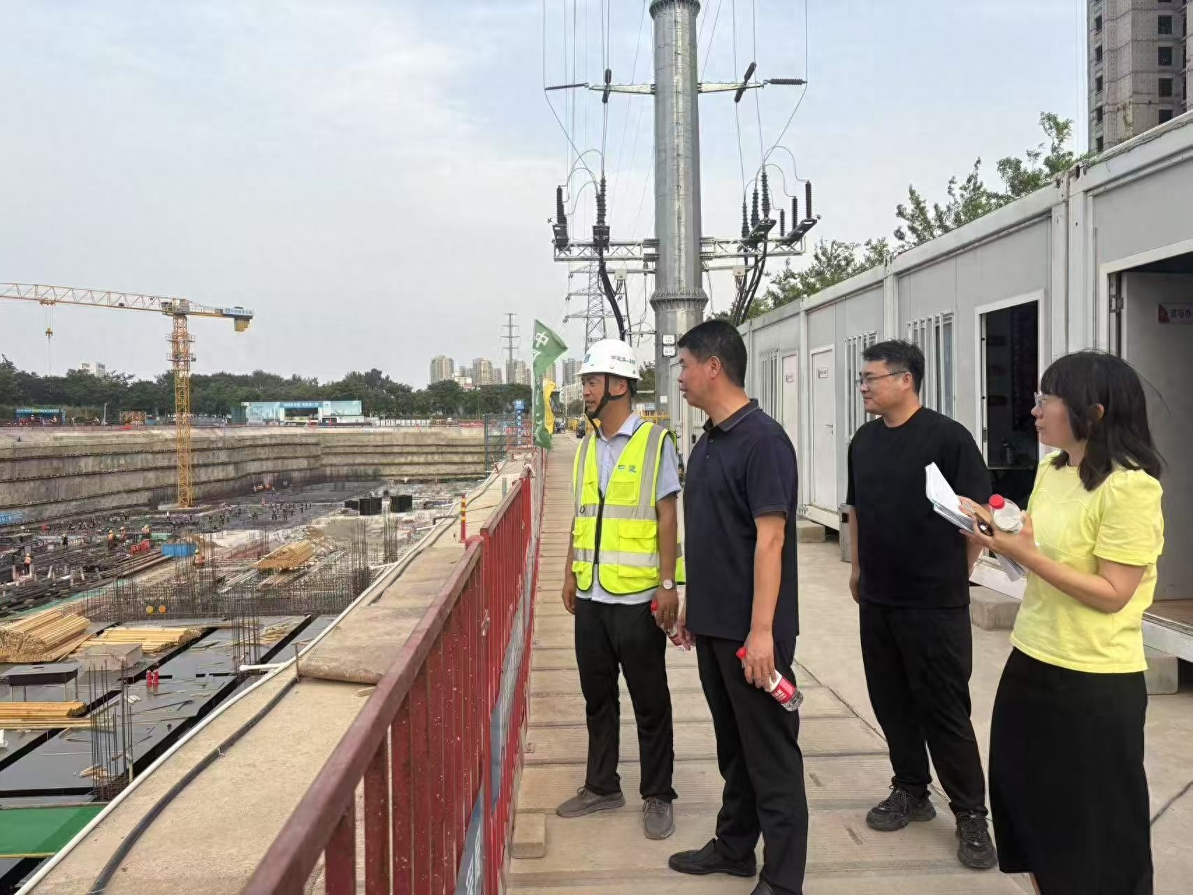 5月15日湛河区部分建设项目现场踏勘，规划优化方案为何在2025年提出？