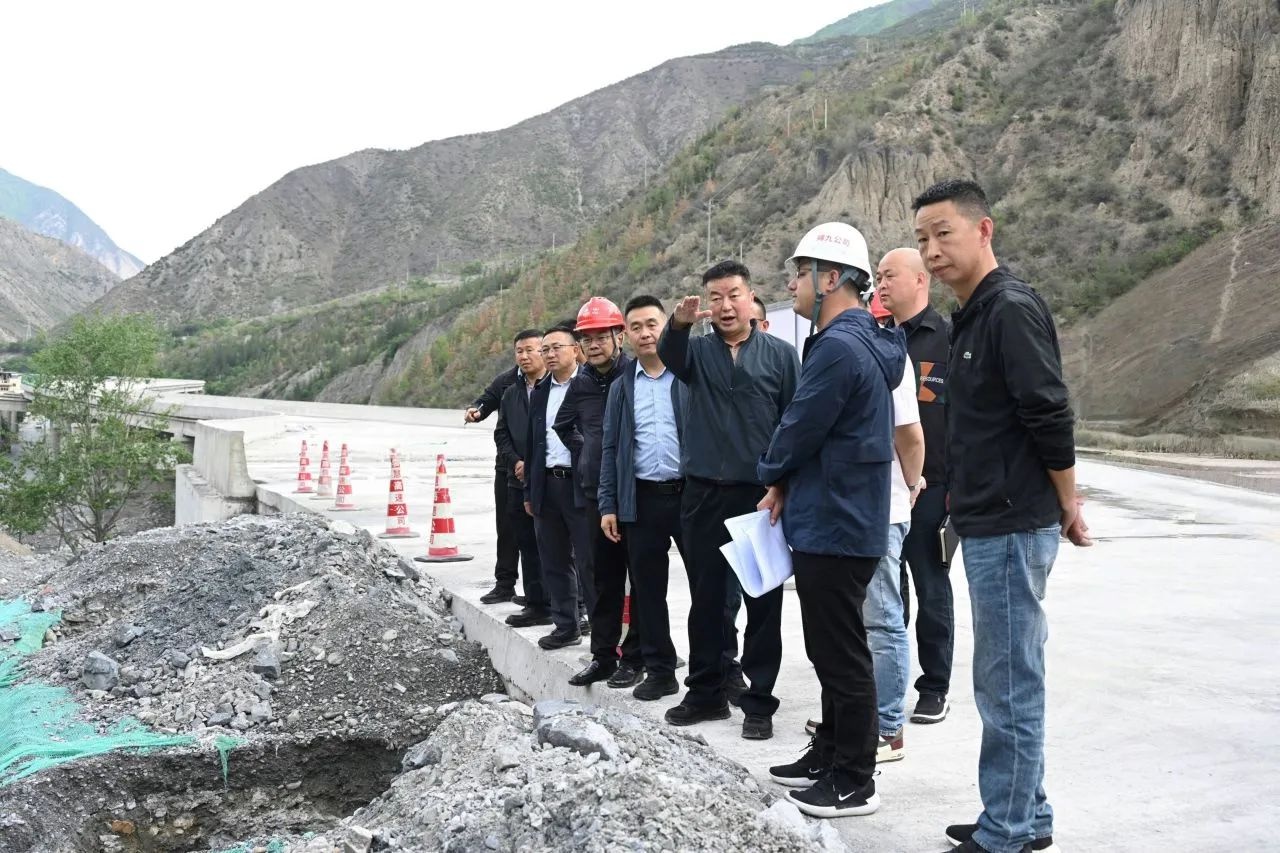 5月15日县委书记李为仁深入双九路项目现场，究竟有何重大安排？  第4张