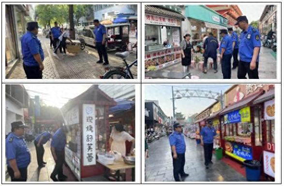 文峰区城市管理局！北大街执法中队为何开展夜市摊群点专项检查？