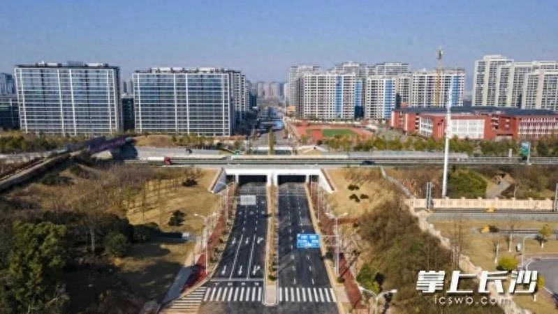靳江河路穿三环线项目即将通车！188米新通道如何改变大王山与洋湖的交通格局？