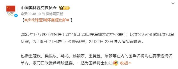 马龙、樊振东、陈梦为何落选2025亚洲杯？中国乒乓球队新名单背后的秘密揭晓  第4张