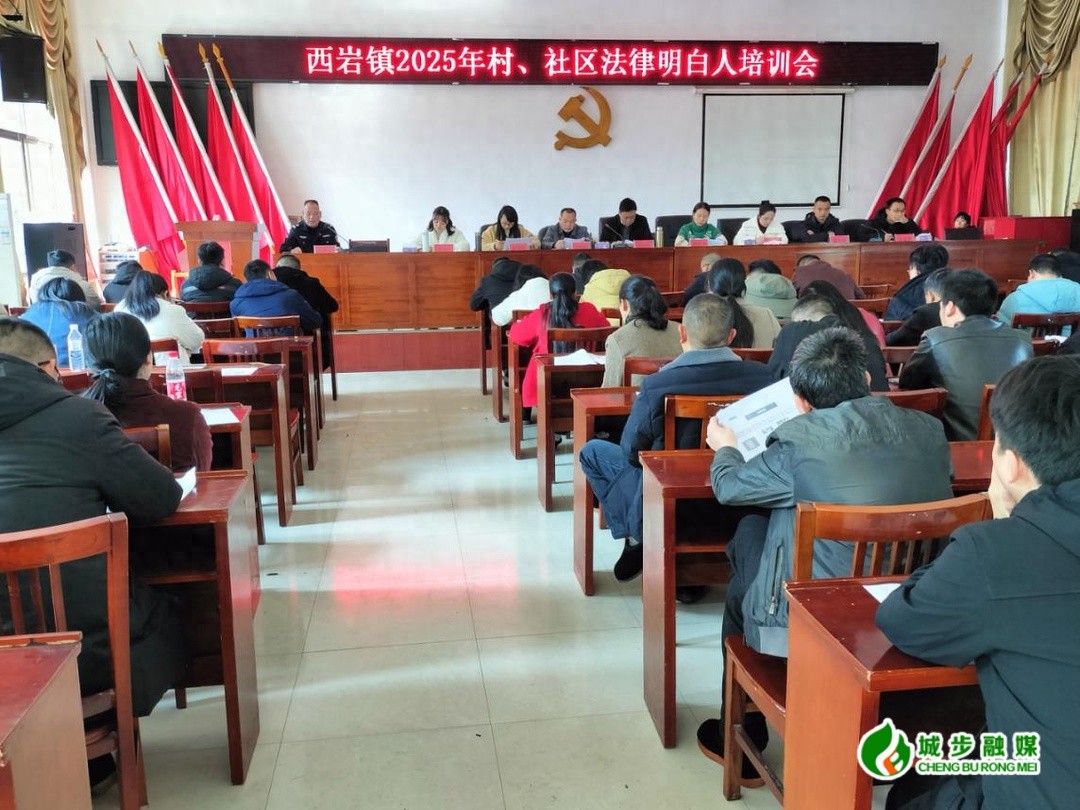 西岩镇2025年法律明白人培训圆满结束，你准备好成为下一个法律达人了吗？