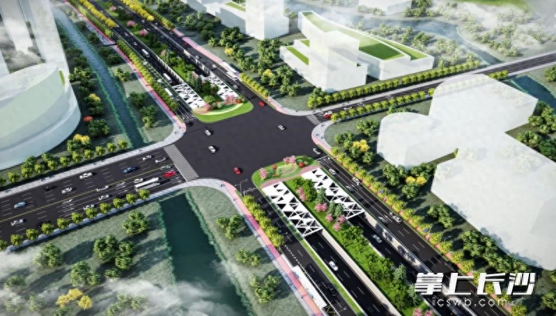 潇湘北路快速化改造重大突破！环湖路北节点隧道主体施工如何提前完成？