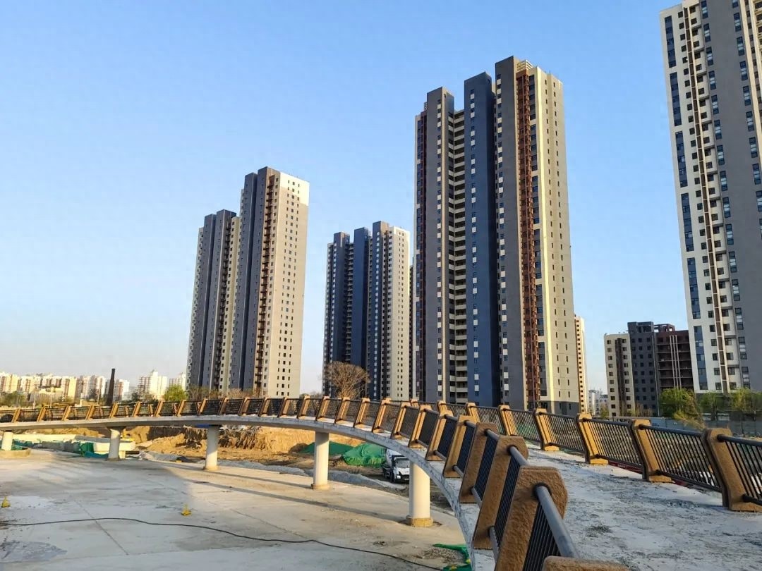4月15日，如灵动纽带的保定环城水系二期施工现场有多震撼？